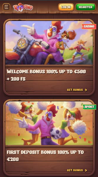 Roostino Casino Bonuses