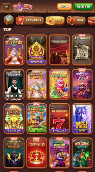 Roostino Casino Games