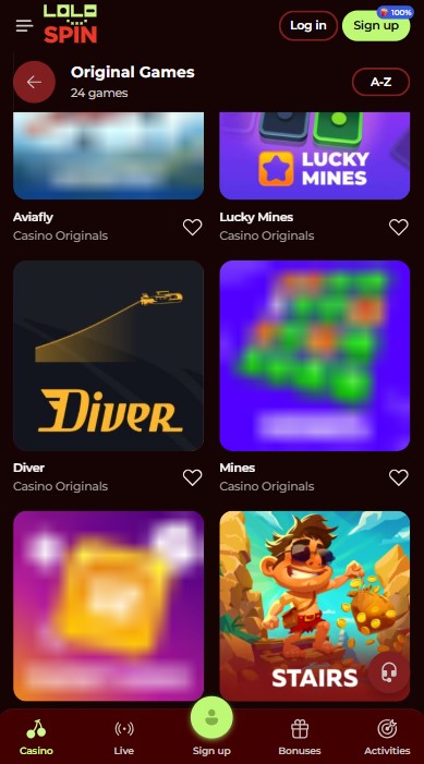 FridayWave Casino Games