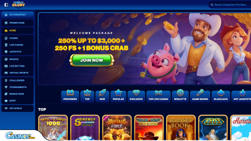 Spins of Glory Casino Review