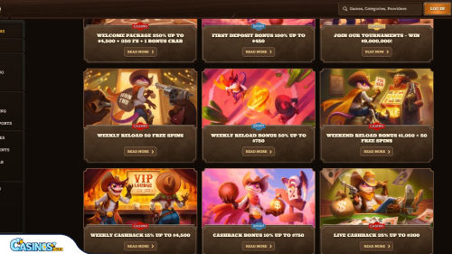 Lizaro Casino Promotions