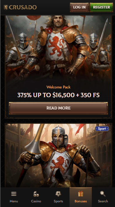 Crusado Casino Bonuses